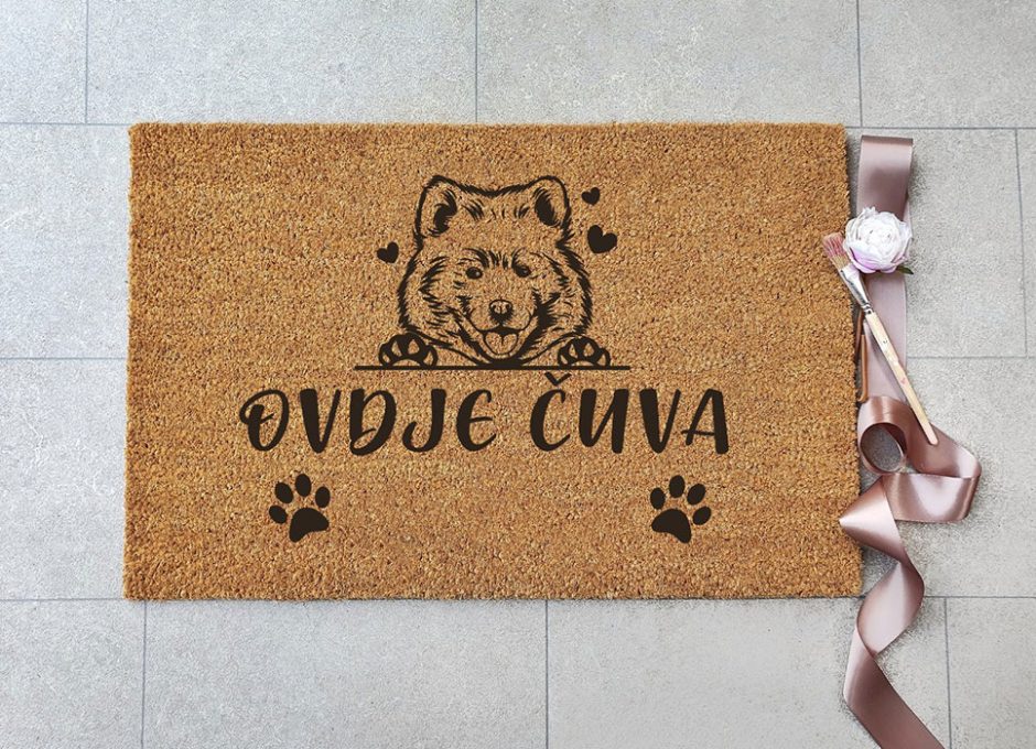 Otirač – Ovdje čuva samojed